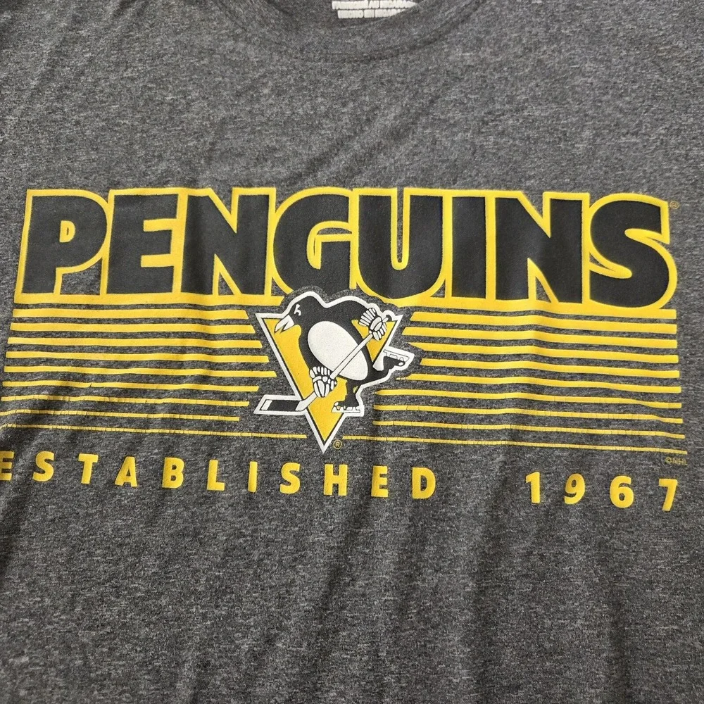 Pittsburgh Penguins Established 1967 Graphic T-Shirt S